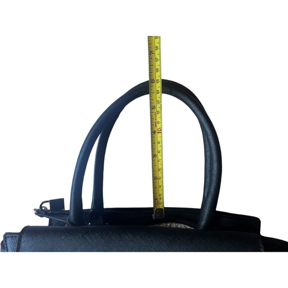 Guess Black Handbag with Logo Cross Body Detachable Strap and Tag - Picture 8 of 16